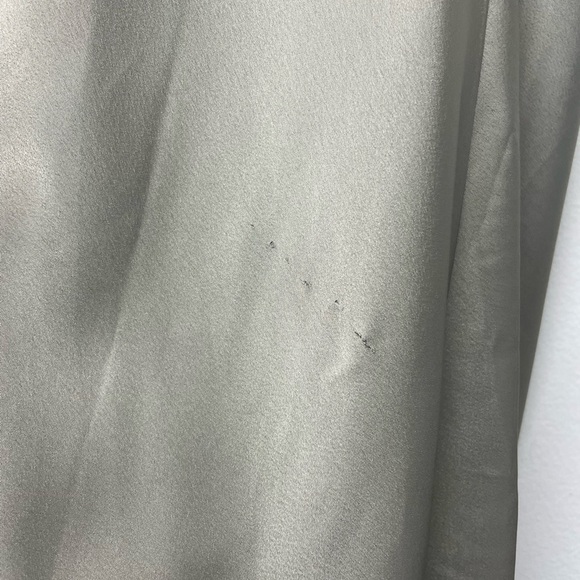 Show Me Your Mumu Verona Cowl Dress in Moss Green Luxe Satin - Picture 12 of 12